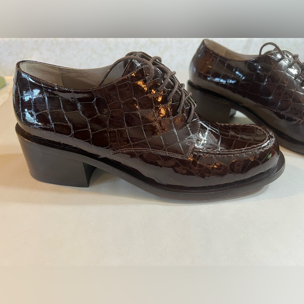 L'Autre Chose Heeled Lace-Up Oxford, w/ box, Made in Italy